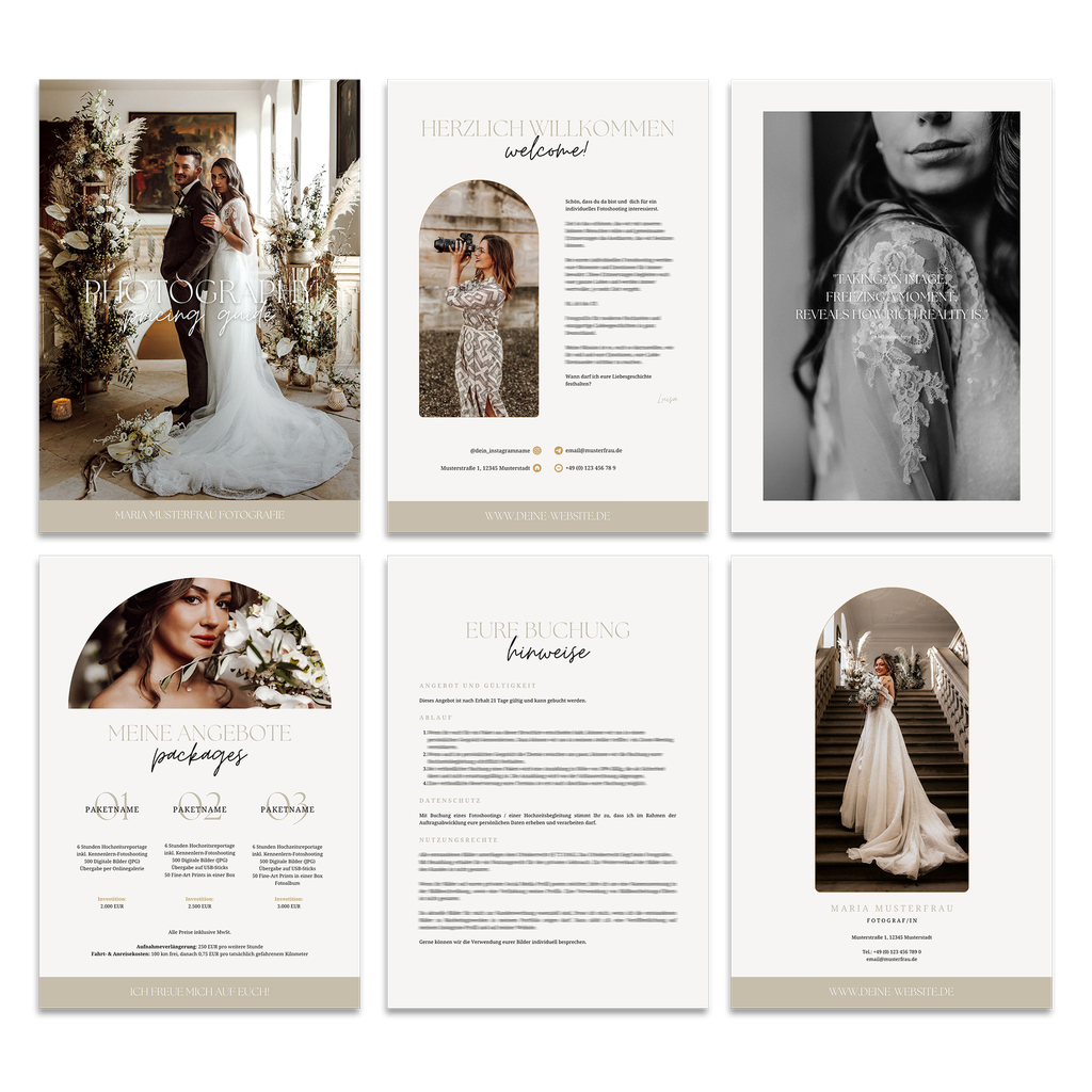 Canva Vorlage: "Dusty"