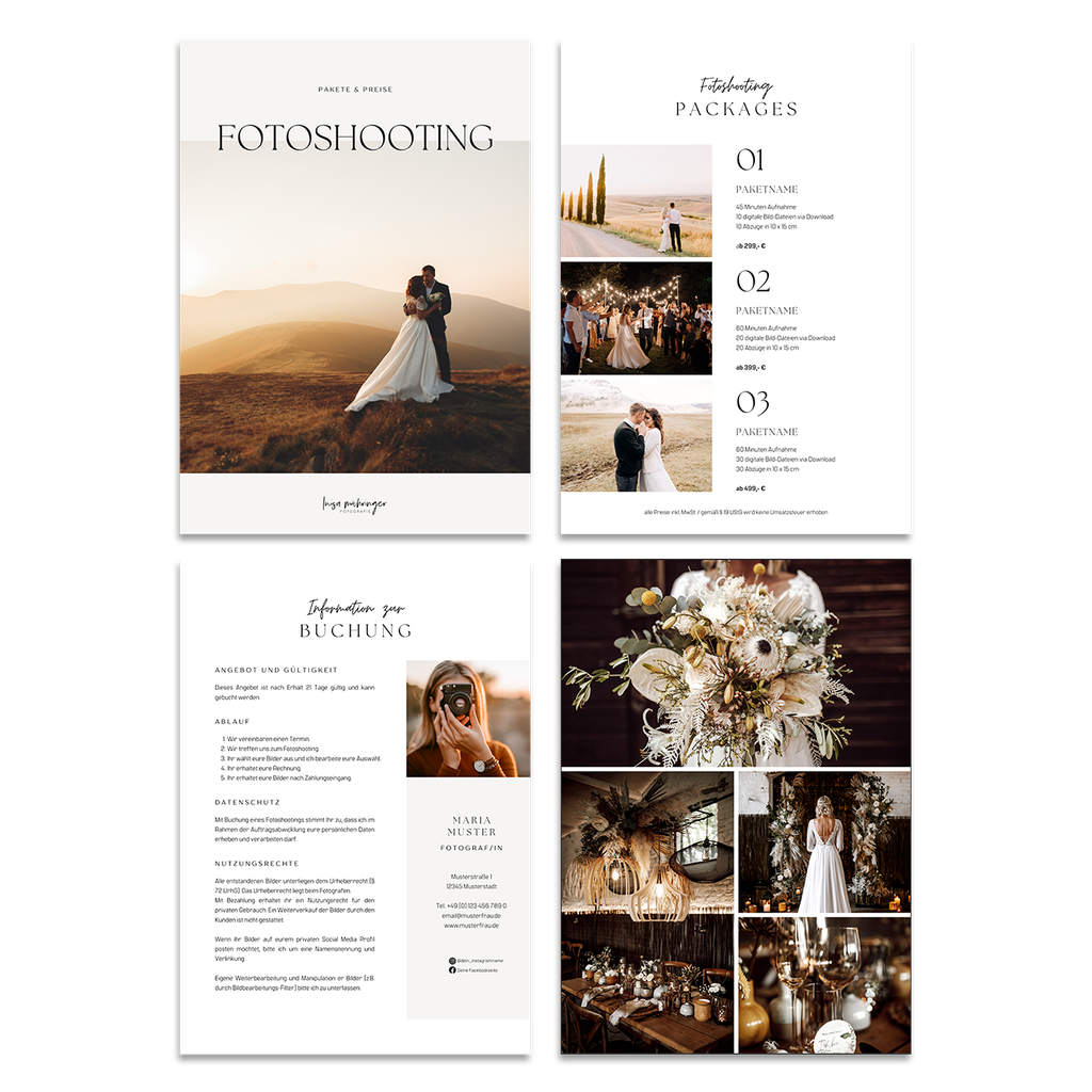 Canva Vorlage: "Boho"