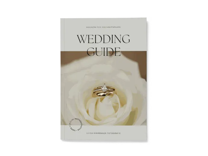 Wedding Guide 2025 - Design Vorlage